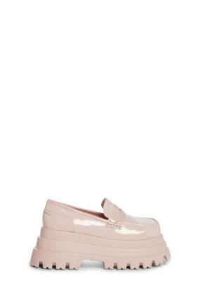 Aleo Platform Loafers - Pink