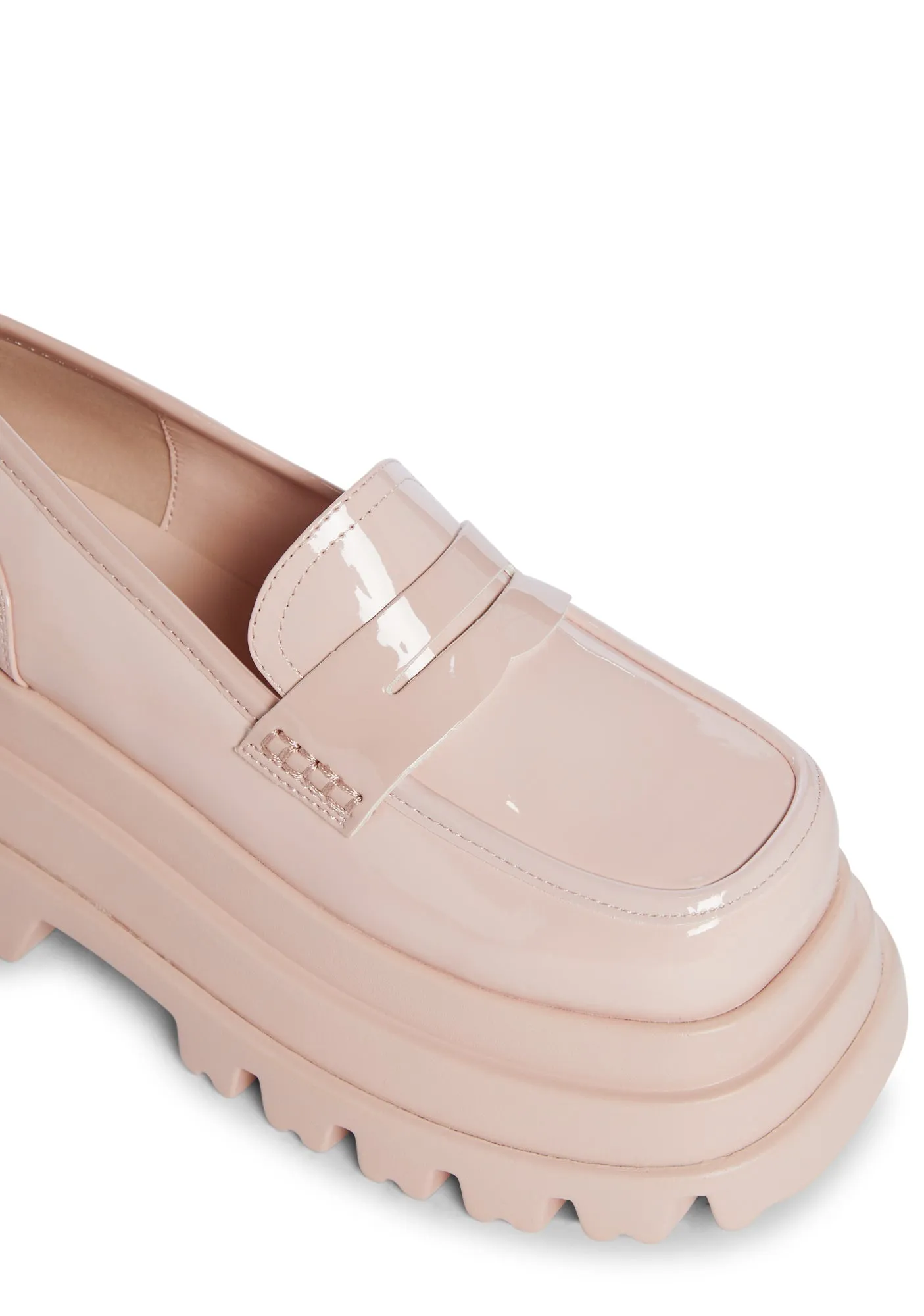 Aleo Platform Loafers - Pink