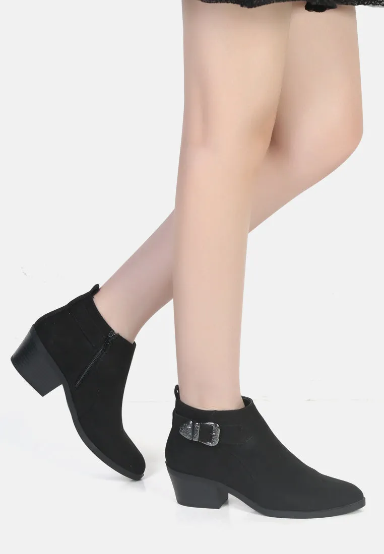 Bree Ankle Boots With Buckle