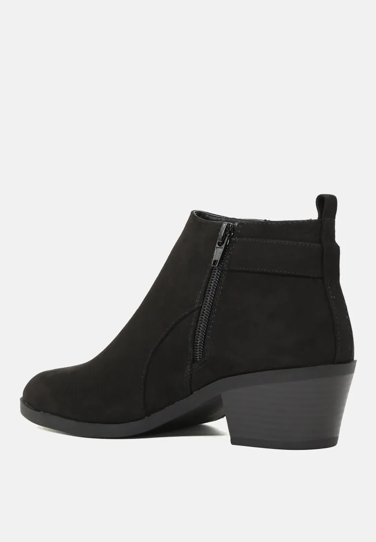 Bree Ankle Boots With Buckle