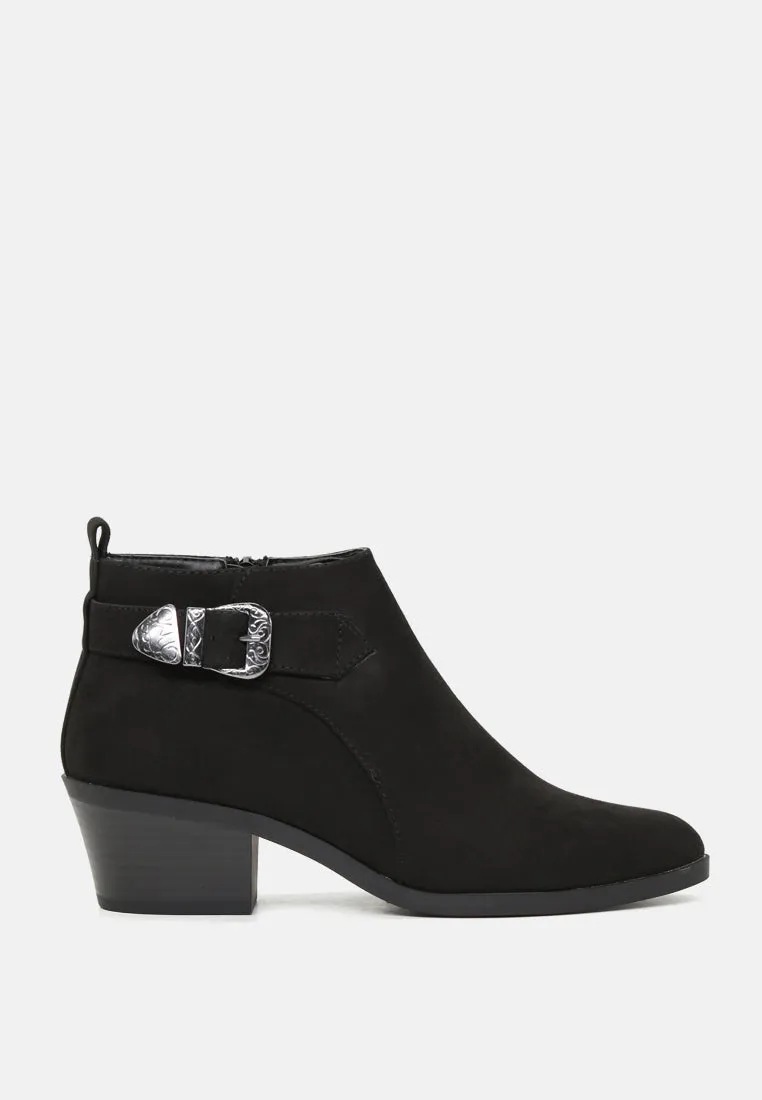 Bree Ankle Boots With Buckle