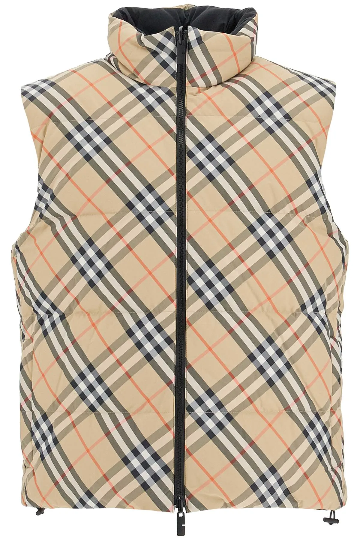 Burberry Ered  Reversible Checkered Nylon Sleeveless