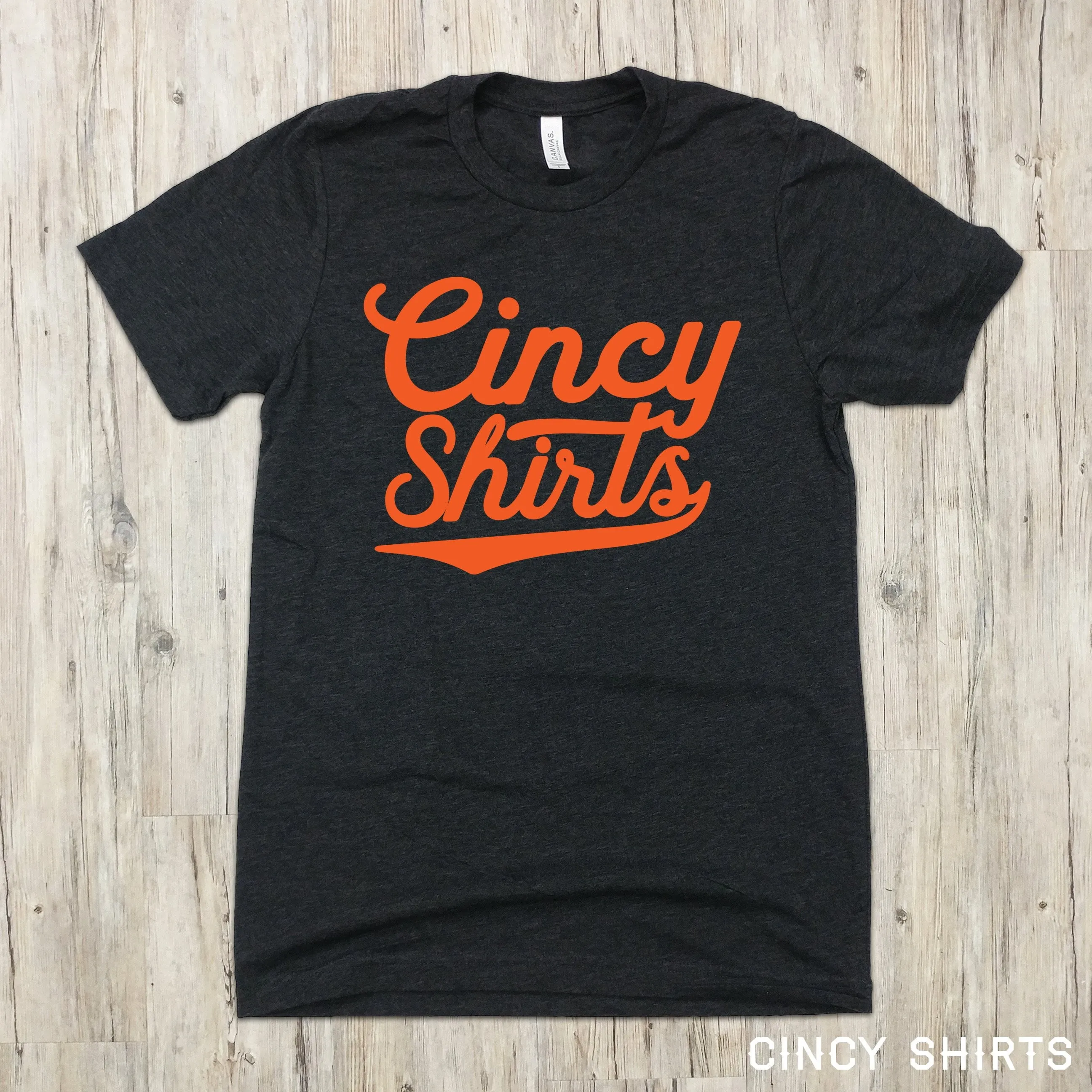 Cincy Shirts Brand Orange Logo