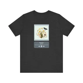 Classic Butterfly Skin Floral Lyric T Shirt