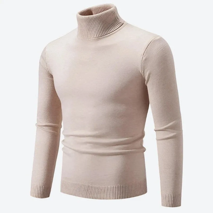 Classic Ribbed Turtleneck Sweaters