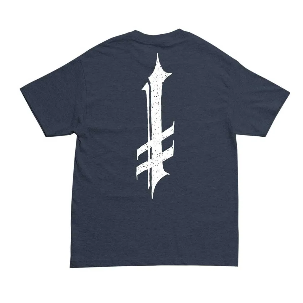 Deathwish Resurrection Tee - Navy Heather