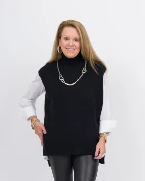 Emily Turtle Neck Sweater Black-Final Sale