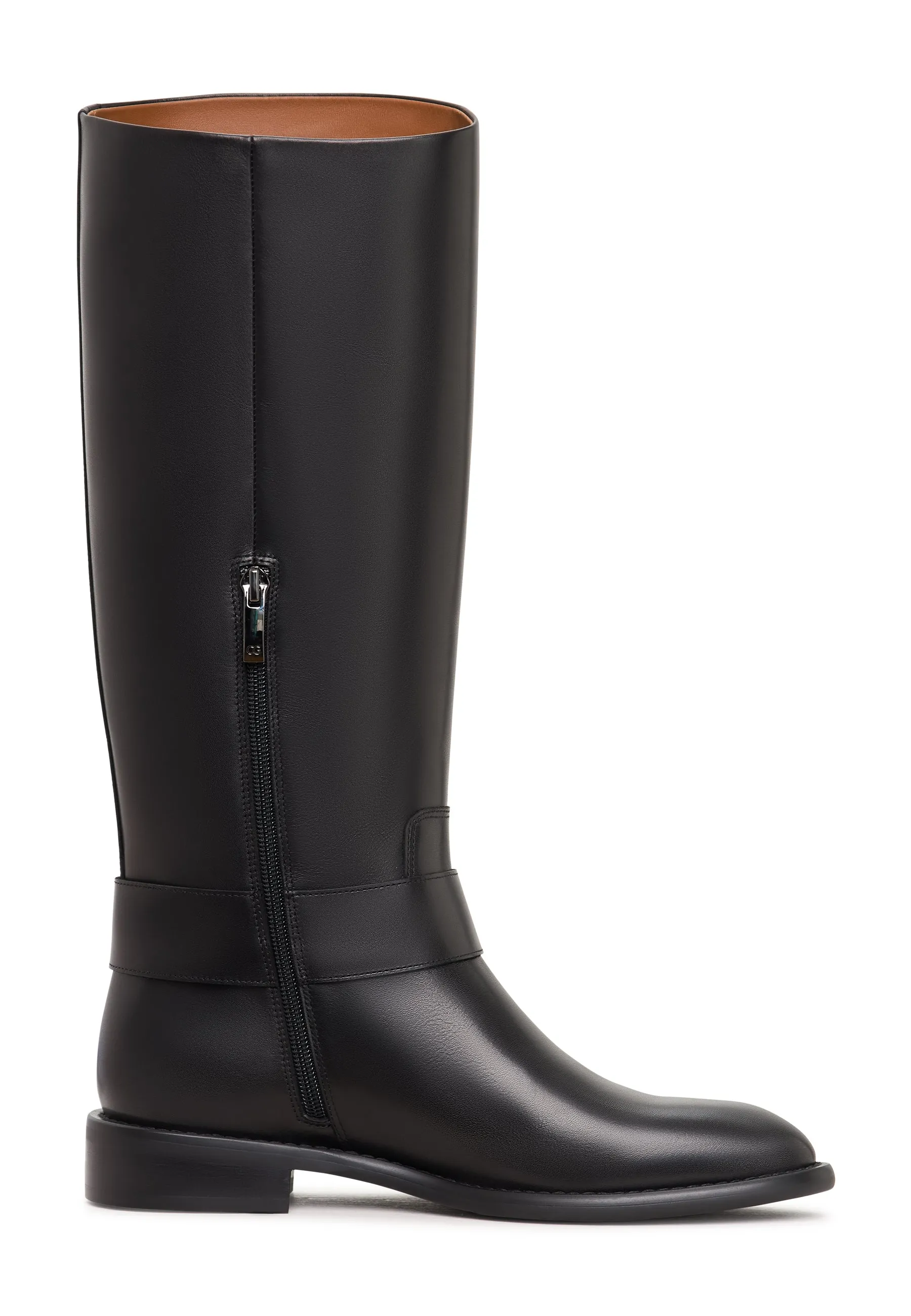 Equestrian Boots with Buckle Detail Dora - Black