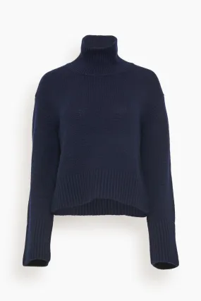 Fleur Sweater in Navy