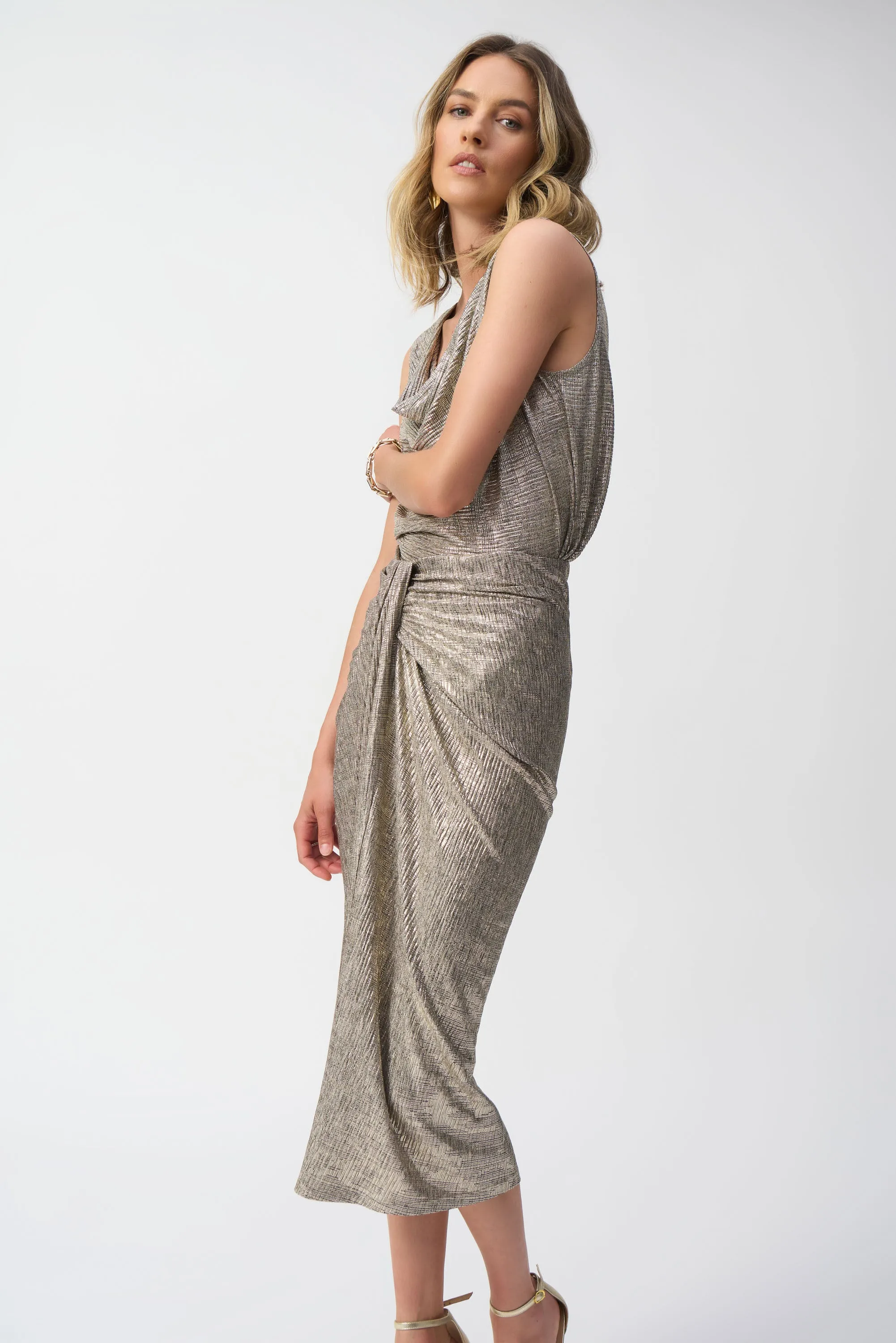 Foil Sarong Skirt