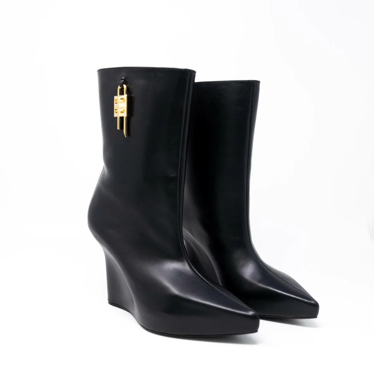 Givenchy Black G Lock Ankle Boots 37