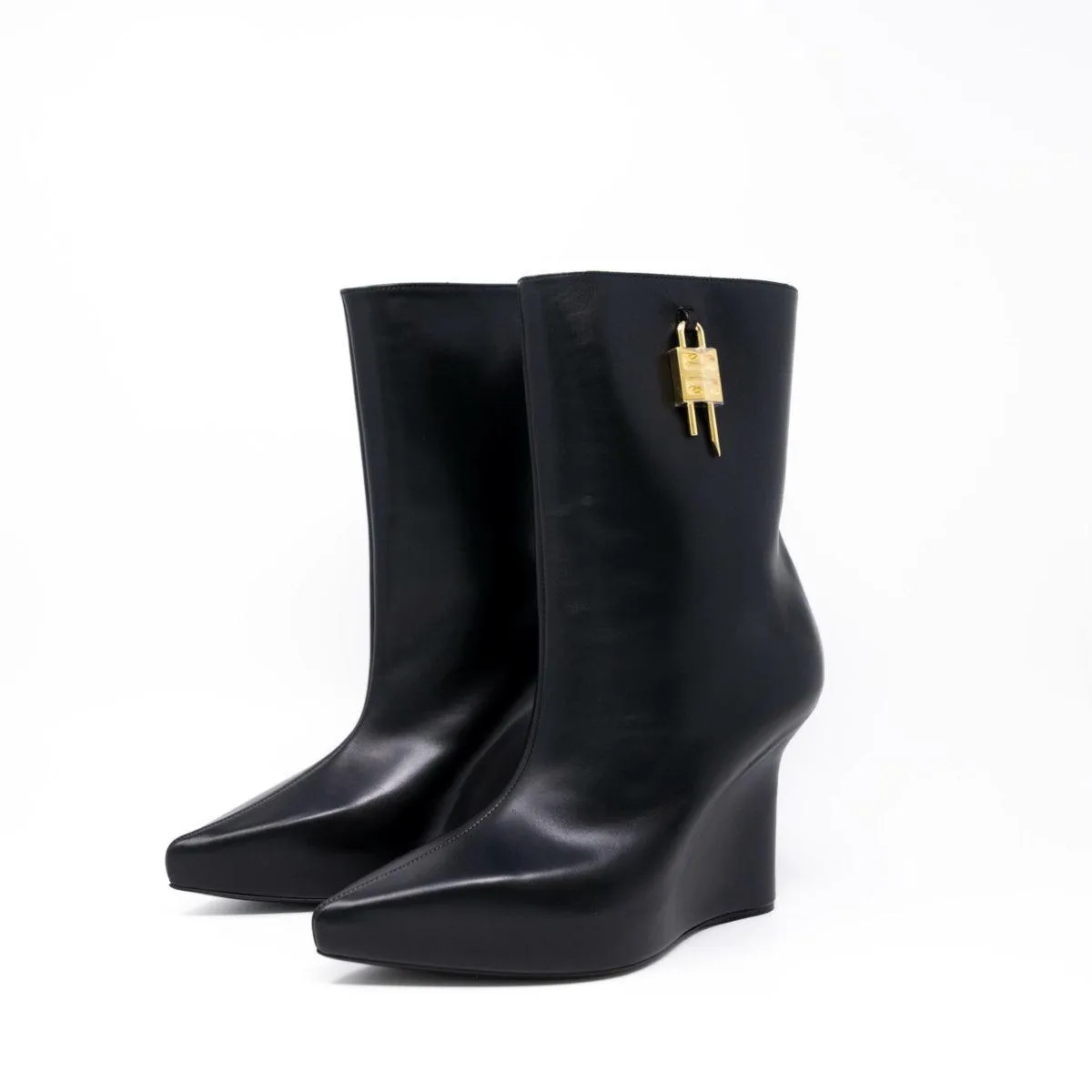 Givenchy Black G Lock Ankle Boots 37