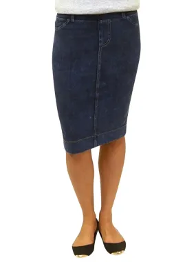 Hard Tail Jean Knee Skirt WJ-105