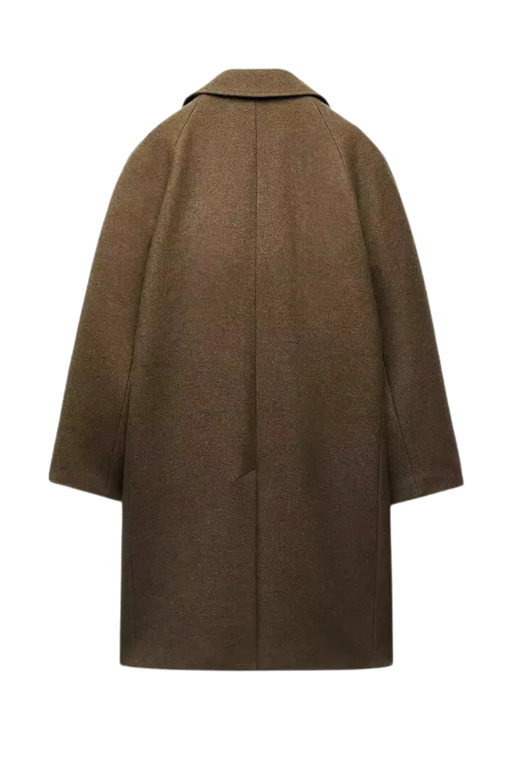 'Lisa' Collared Wool Blend Coat