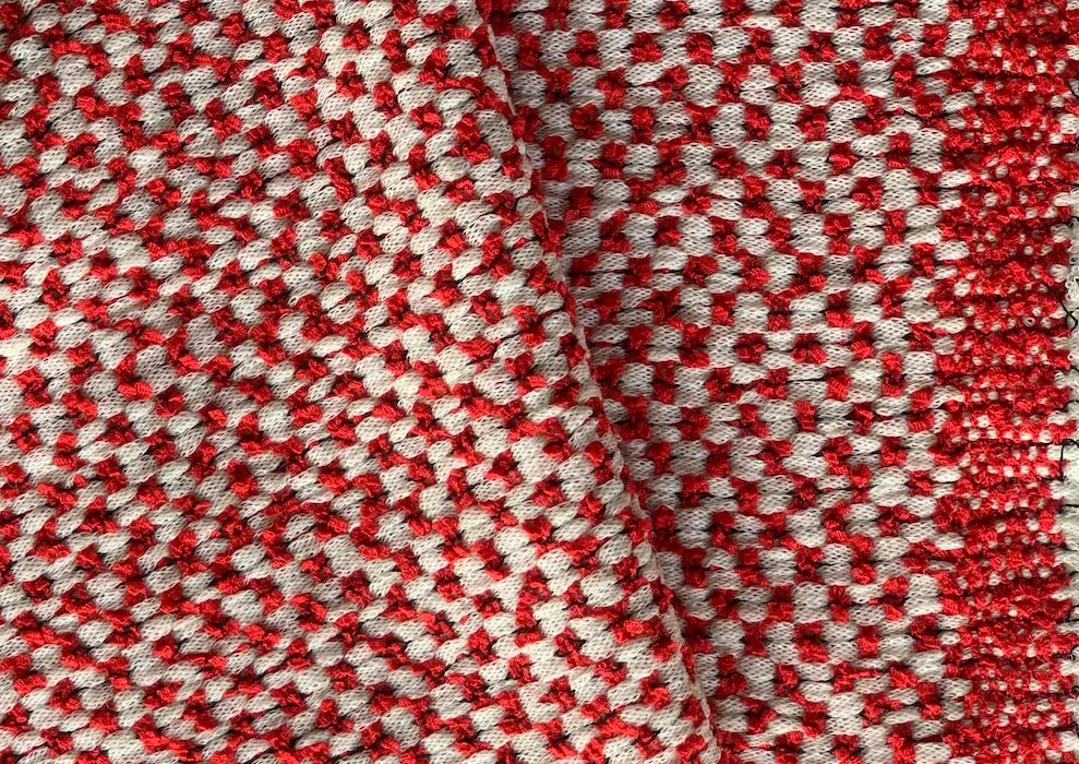 Maraschino Twist Wool Blend Bouclé (Made In Italy)