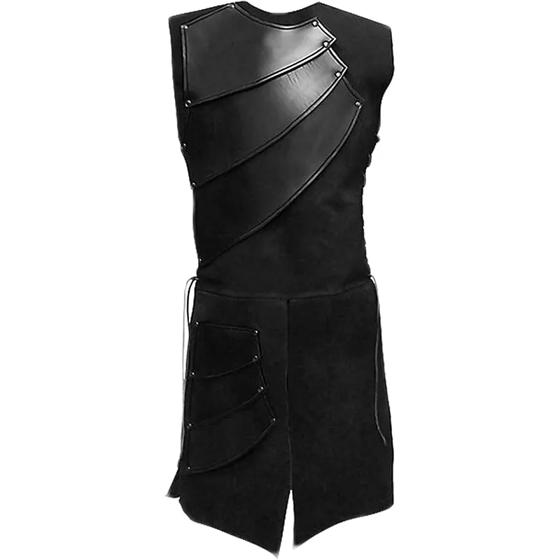 Men's Medieval Sleeveless Costume Renaissance Victorian Waistcoats