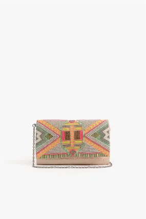 Neon Lights Impala Aztec Clutch