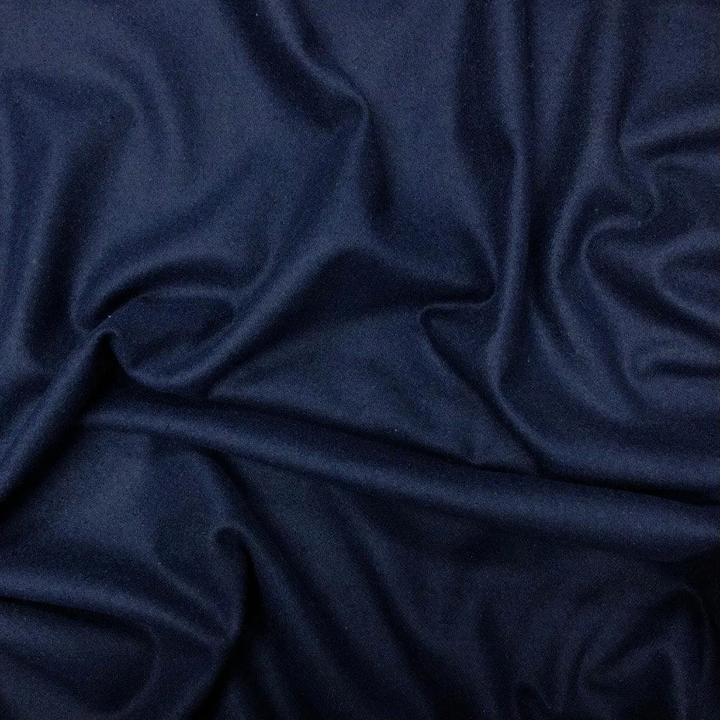 Plain Wool Blend Fabric