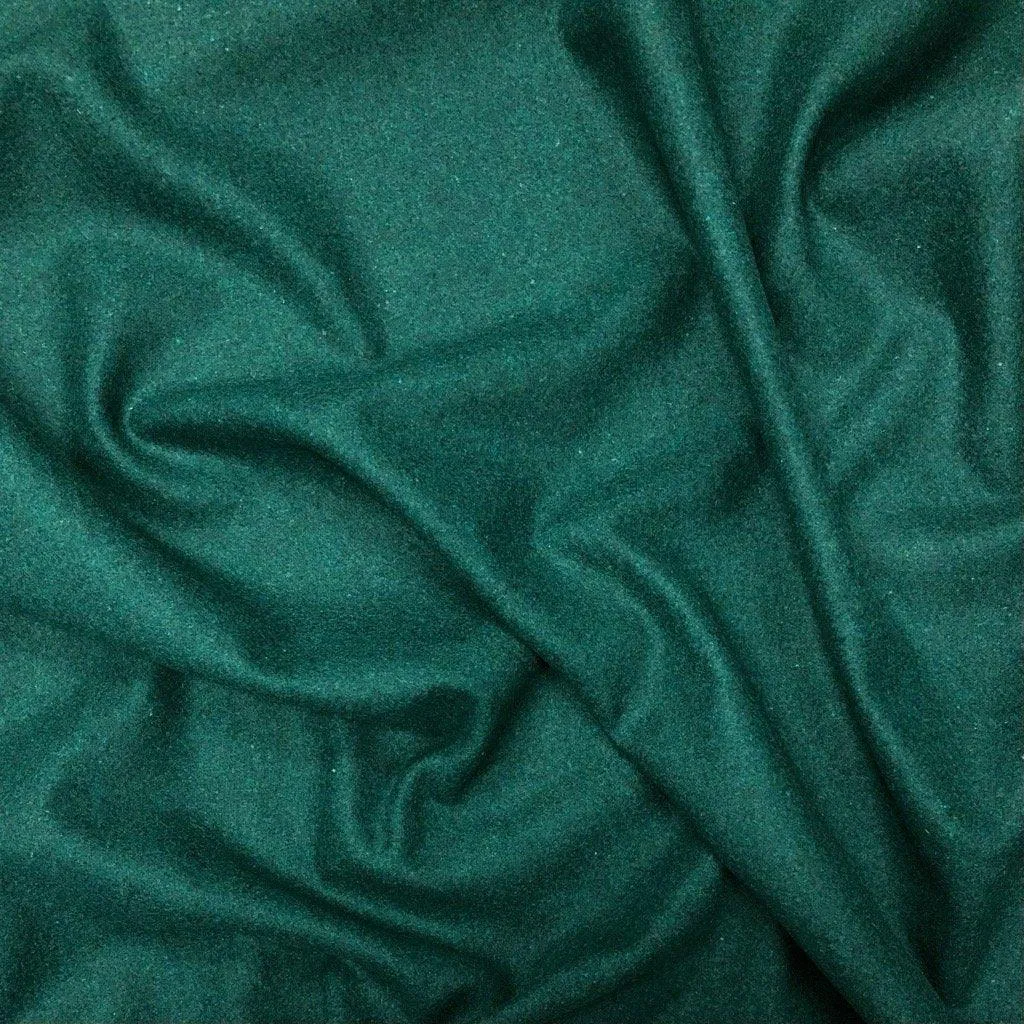 Plain Wool Blend Fabric