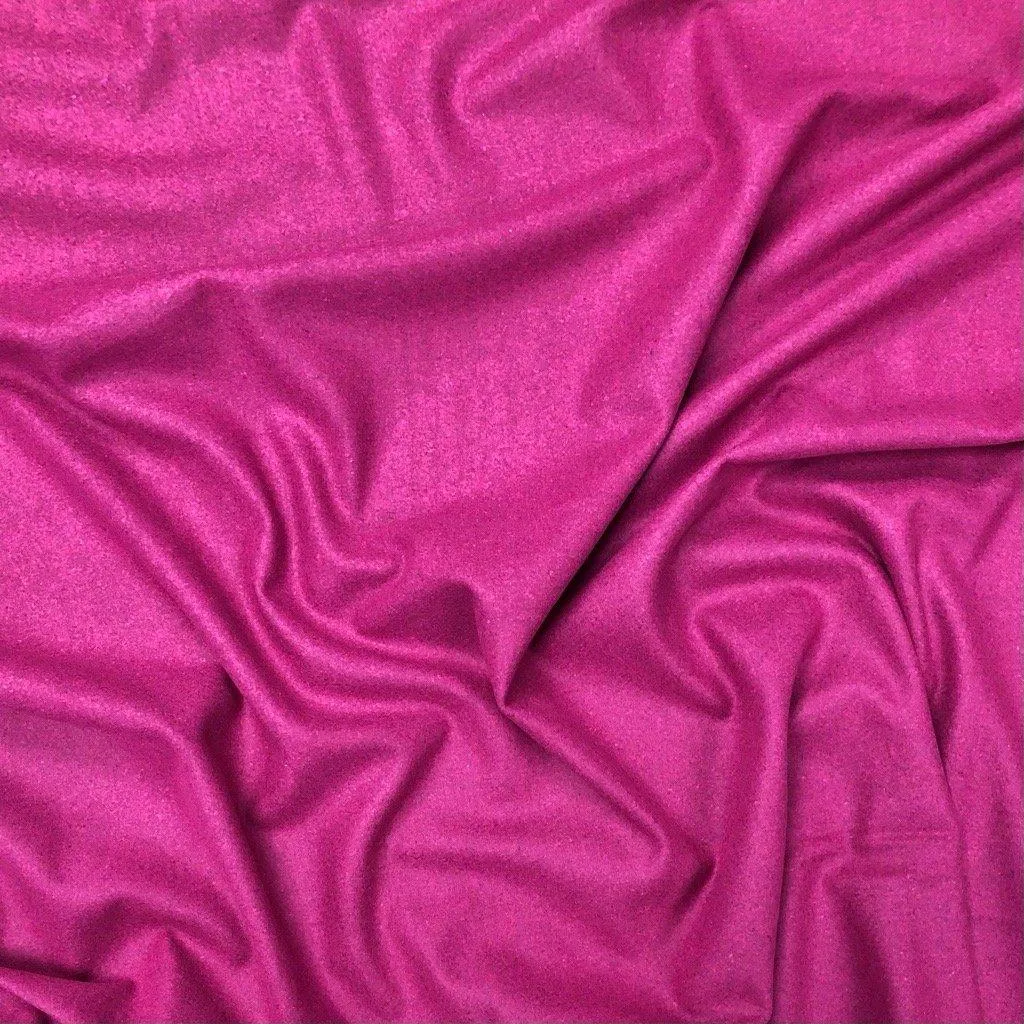 Plain Wool Blend Fabric