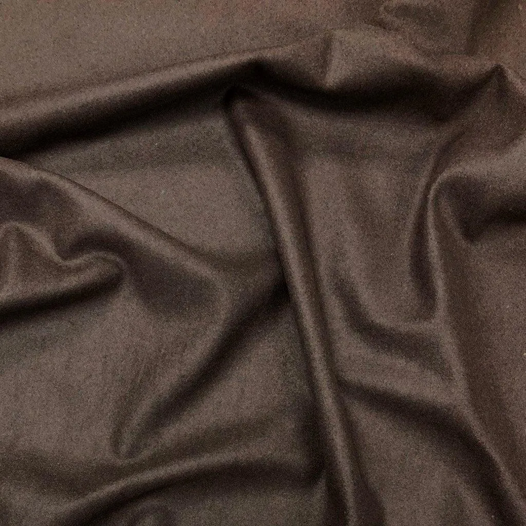 Plain Wool Blend Fabric