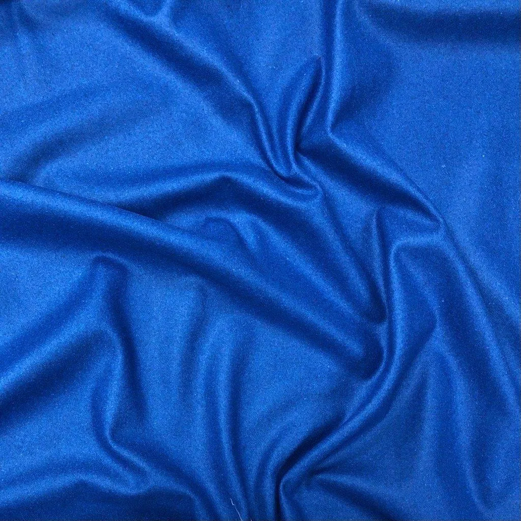 Plain Wool Blend Fabric