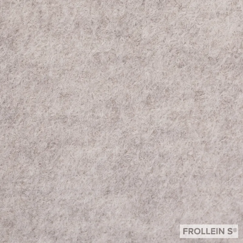 PRE-ORDER - Boiled Wool Fabric - Melange | Sustainable High-Quality Wool for Sewing