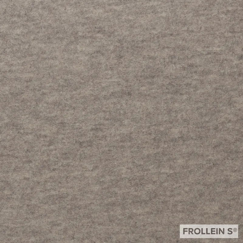 PRE-ORDER - Boiled Wool Fabric - Melange | Sustainable High-Quality Wool for Sewing