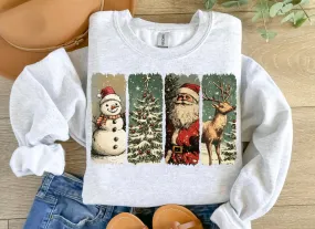 Retro Vintage Classic Christmas Sweatshirt