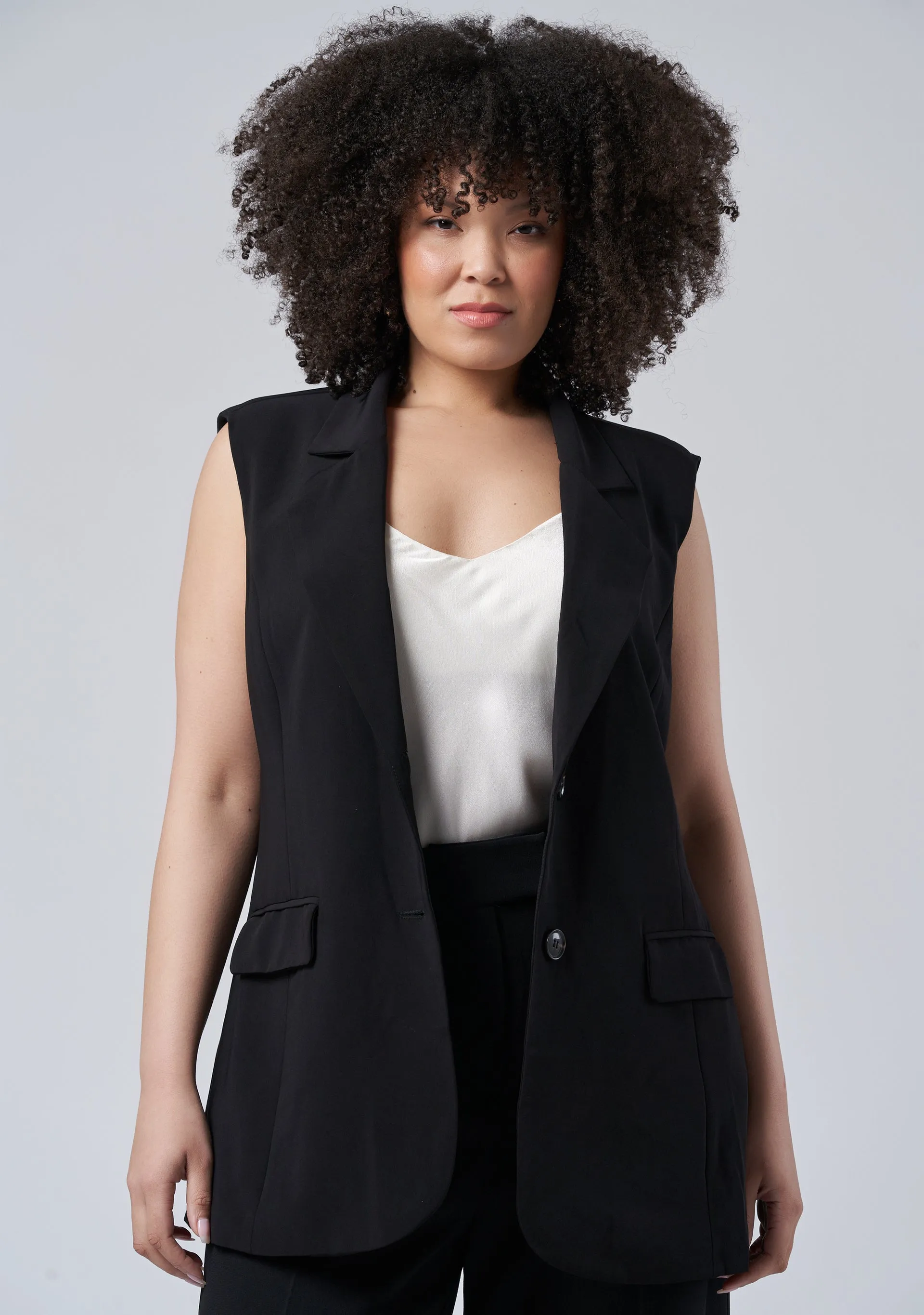 Scarlett Sleeveless Blazer