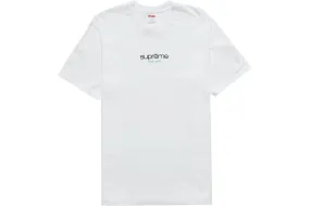 SUPREME CLASSIC LOGO TEE WHITE