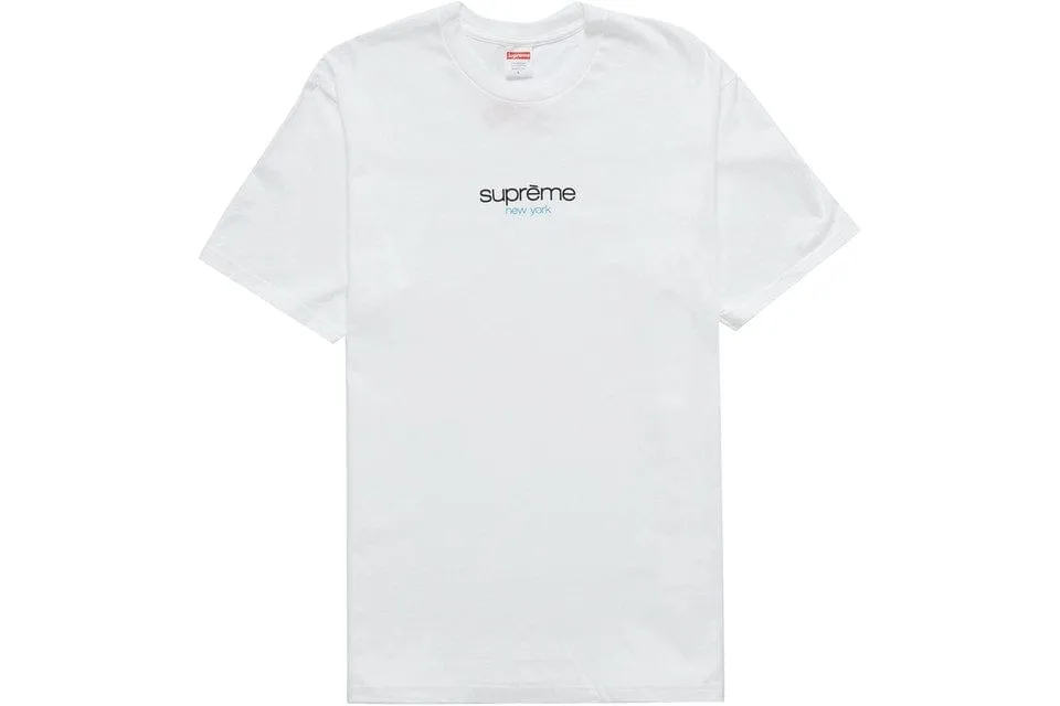 SUPREME CLASSIC LOGO TEE WHITE