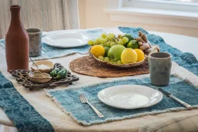 Table Runner: Antique handwoven Hungarian hemp - TW61