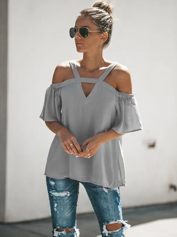 TastyHottie - Romance Sleeves Off Shoulder Blouses&shirt Tops